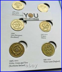 Great British Coin Hunt £1 One Pound Album Full Set COLLECTORS by Royal Mint