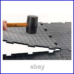 Interlocking Garage Flooring Tiles Heavy Duty 12mm thick workshop floor pvc gym