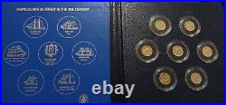 Jersey Shipbuilding £1 Collection Uncirculated 1991-94 Very Rare Full Set Of 7