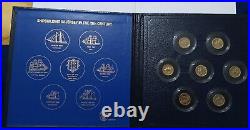 Jersey Shipbuilding £1 Collection Uncirculated 1991-94 Very Rare Full Set Of 7