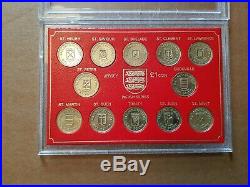 Jersey one pound coins collection set