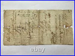 Looe One Pound, 1818 Provincial Banknote, Good, RARE