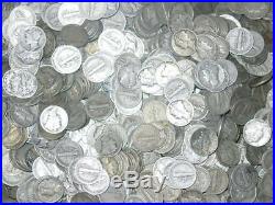 Lowest 5 YR Start One (1) Troy Pound of Mixed US Junk Vintage Silver Coins