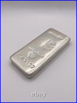 Metalor 1kg Kilo Silver Bar 999 Fine Silver Bullion 1000g With CofA