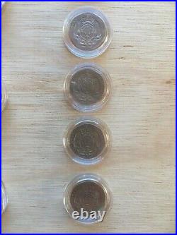 Mixed lot of £1.00, 50p and 20p coins