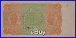 National Bank of Australasia (Perth) 1893 One Pound Unissued Specimen Note MVR#