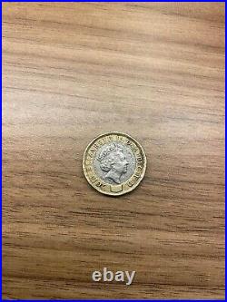 New 2016 1 one pound coin rare error