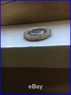 New 2017, £1 One Pound Coin Misprint / Very rare / Mint Error 2017 Collectable