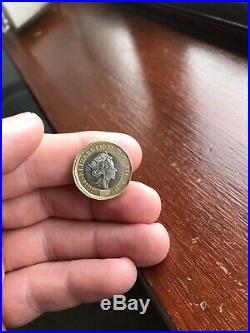 New 2017, £1 One Pound Coin Misprint / Very rare / Mint Error 2017 Collectable