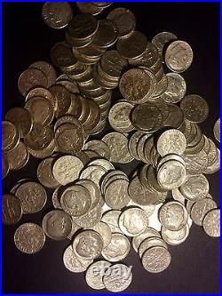 New Sale! 1 Troy Pound Lb 90% Silver Roosevelt Mercury Dimes Coins Us Minted