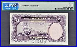 New Zealand One Pound ND (1967) Pick-159d GEM UNC PMG 66 EPQ