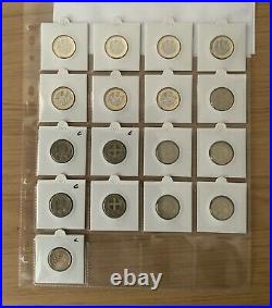 Old £1 Coins 36 In Total