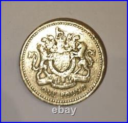 Old £1 One Great British Pound Coin 1983 Extremely Rare Circulated