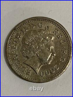 Old 1 pound coin