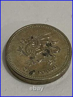 Old 1 pound coin