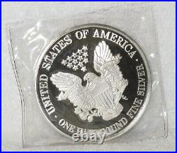 One Half Pound Fine Silver American Eagle Design Silver Round