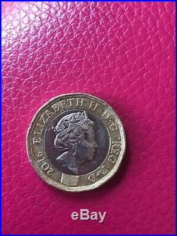 One Pound 2016 Elizabeth II