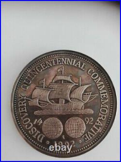 One Pound (999) of pure silver Columbus 1492/1992 Discovery Quincentennial