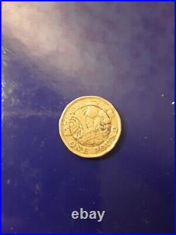One Pound Coin Error 2016 £1