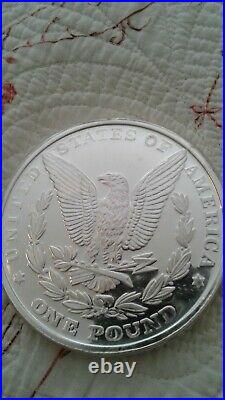 One Pound Silver Morgan