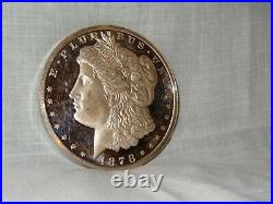 One Troy Pound 1878 999 Fine Silver Coin Morgan Dollar Design American Eagle