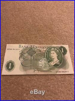 One pound note Rare Uncirculated