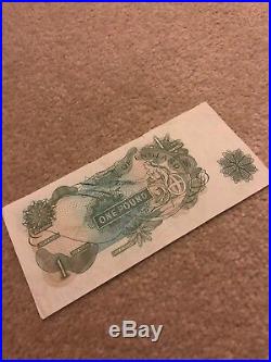 One pound note Rare Uncirculated