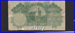 PALESTINE 1 POUND DATED 1929 P. 7b IN VG COND. NOTE WITH SOME REPAIRS