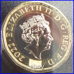 Queen Elizabeth £1 One Pound Coin 2022 Uncirculated