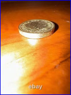 RARE 2004 Forth Bridge 1 Pound coin