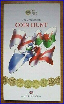 RARE COIN HUNT £1 ALBUM, 1st. Edition, Album COMPLETER & FULL SET Coins, FREE P&P
