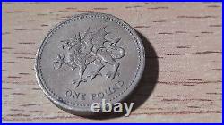 RARE Old £1 Pound Coin Welsh Dragon 2000 circulated