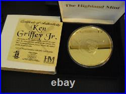RARE One Troy Half Pound 1999 Ken Griffey Jr Commemorative Coin with COA