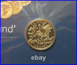 RARE Signed by designer! 2016 UK Royal Mint The Last Round Pound £1 Coin