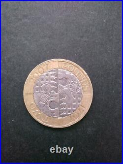 RARE Two Pound Coin 1707 Tercentenary Act Of Union Collectable £2 Coin £300