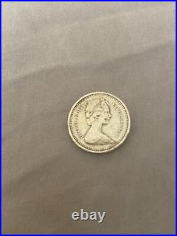 Rare £1 Coin Thistle In Coronet 1984