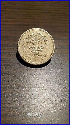 Rare £1 One Pound 1985 Wales Leek Collectable Pleidiol Wyf I'M Gwlad