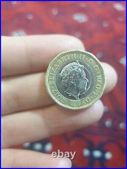 Rare £1 One Pound Coin Brilliant Uncirculated BU Shield Royal Mint UK