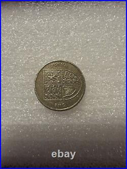 Rare 1 Pound Coin 2008 In Perfect Condition