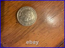 Rare 1 Pound Coin Shield 2012