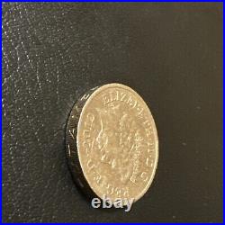 Rare 1 Pound Coin Shield 2012 Error UPSIDE DOWN