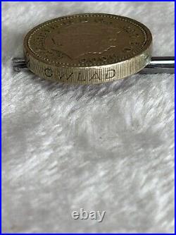 Rare £ 1 Pound Welsh Dragon Coin Year 2000 Pleidiol Wyf I'm Gwlad