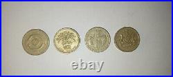 Rare £1 one pound coins collectible queen Elizabeth uncirculated coin gold