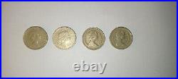 Rare £1 one pound coins collectible queen Elizabeth uncirculated coin gold