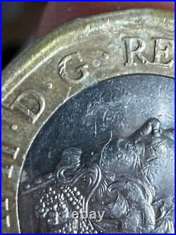 Rare 1 pound coin 2017 has been Minting Error