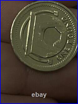 Rare 1 pound coin egyptian arch bridge 2006