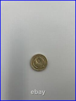 Rare 1 pound coin egyptian arch bridge 2006