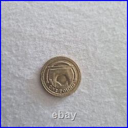 Rare 1 pound coin egyptian arch bridge 2006