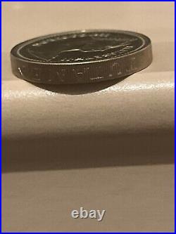 Rare 1983 Old Circulated Round £1 Coins One Pound Coin Error Upside Down Print