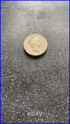Rare 1985 £1 One Pound Coin